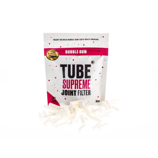 Tube 6mm Filter 50 Stk. - Bubble Gum